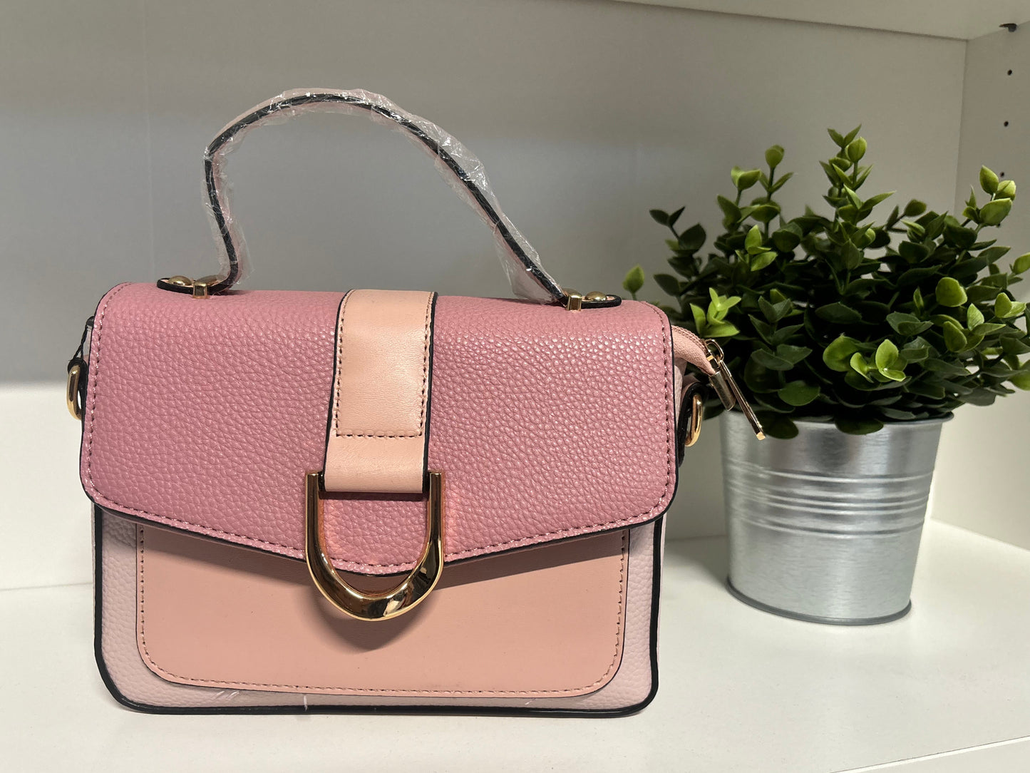 DUSTY ROSE HANDBAG