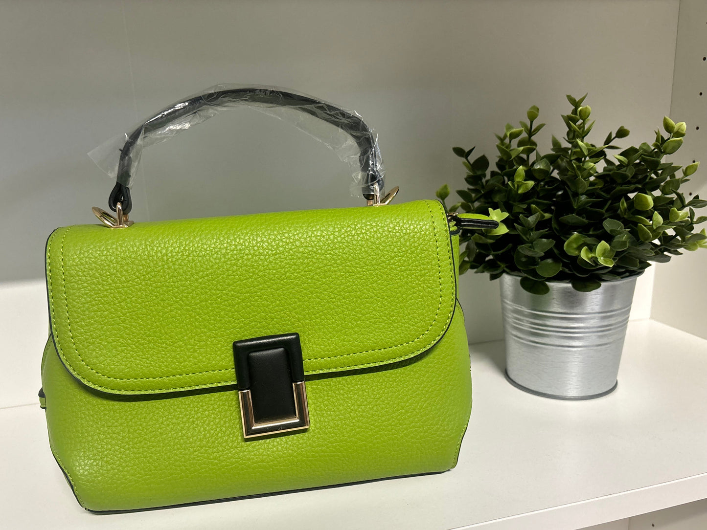 GREEN HANDBAG