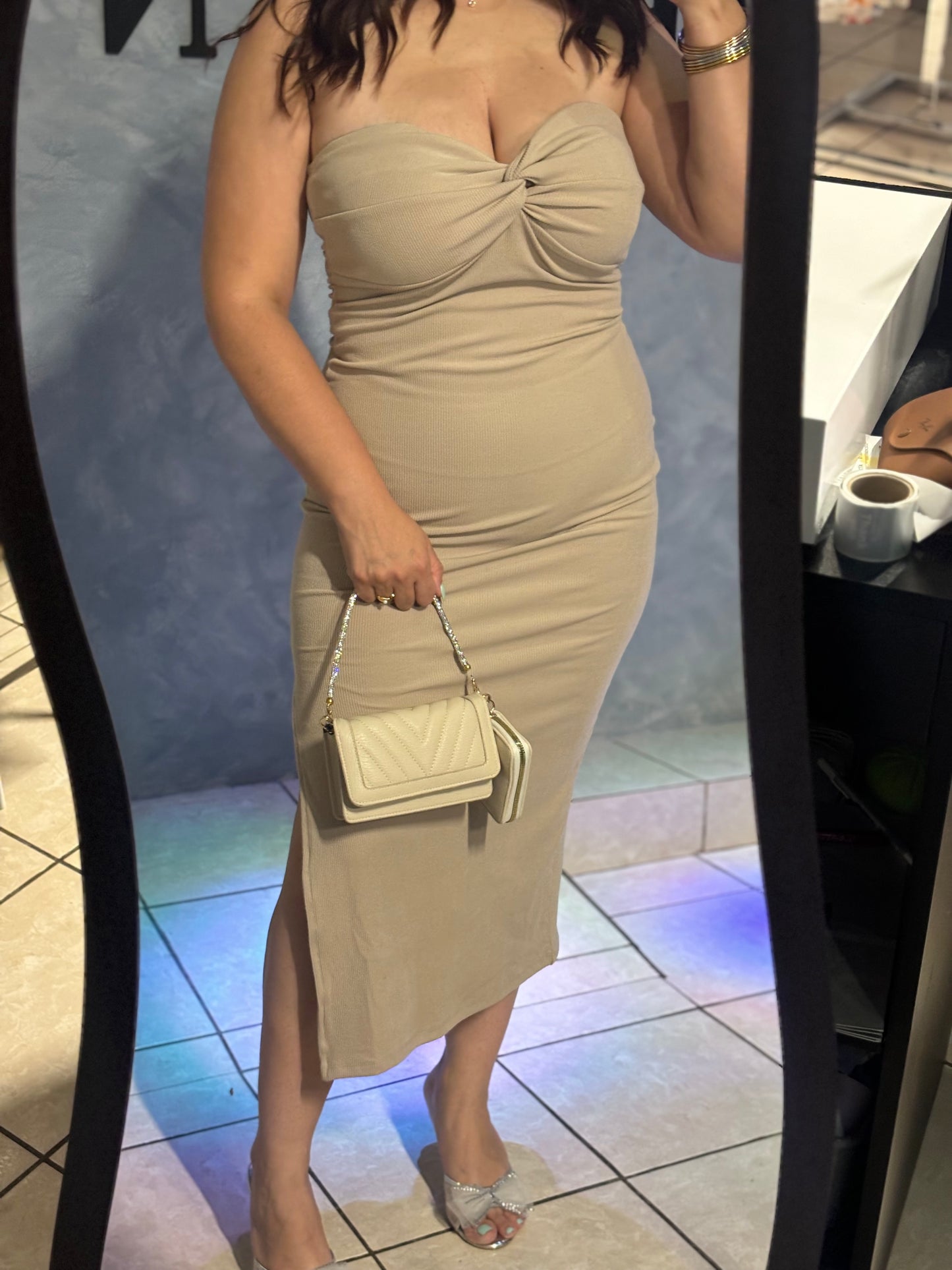 SWEATHEART TUBE DRESS