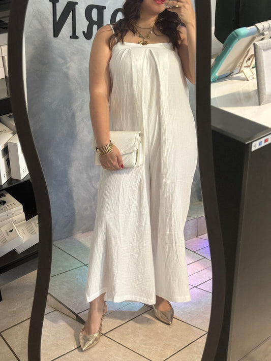 WHITE ROMPER