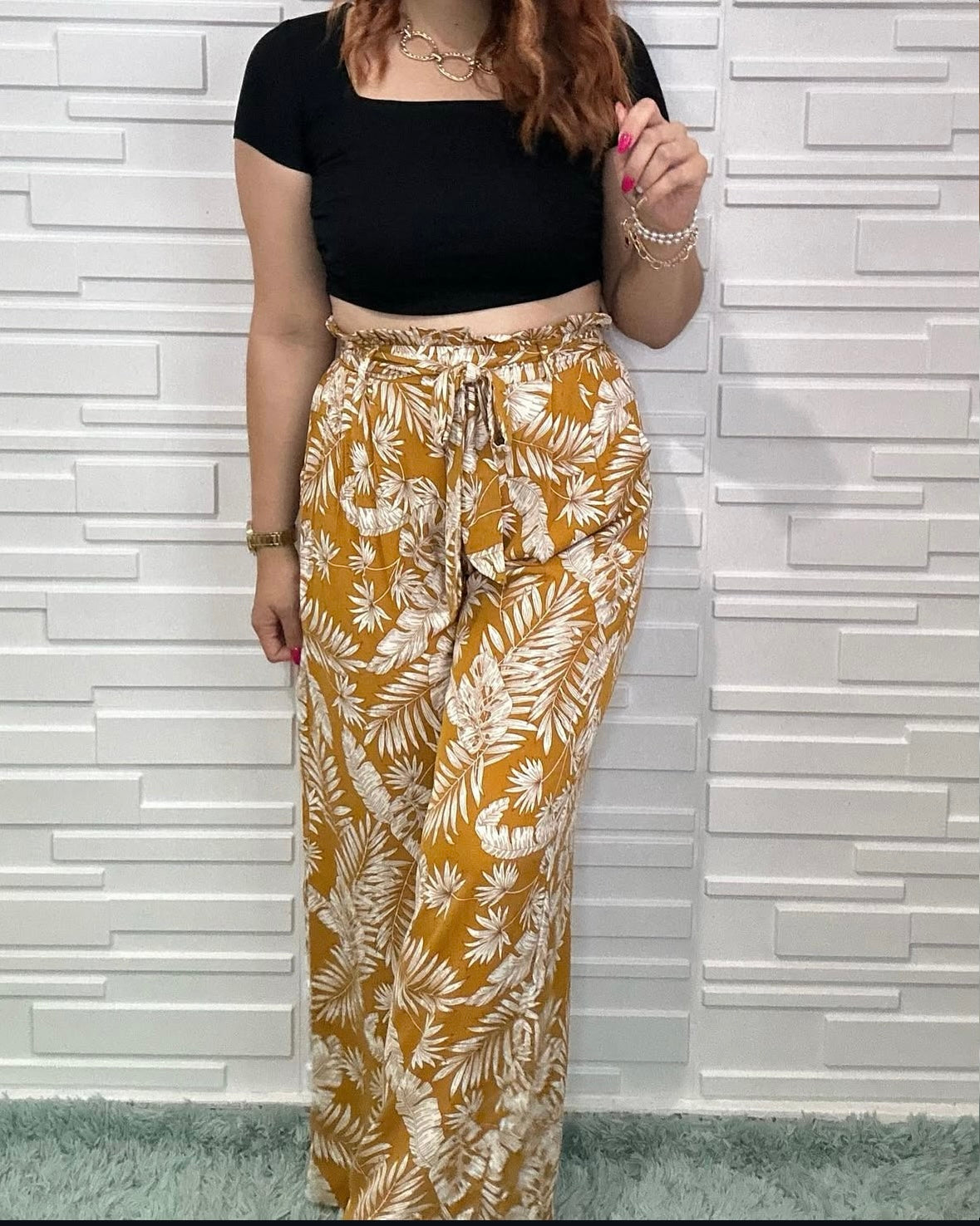 Wide leg pants