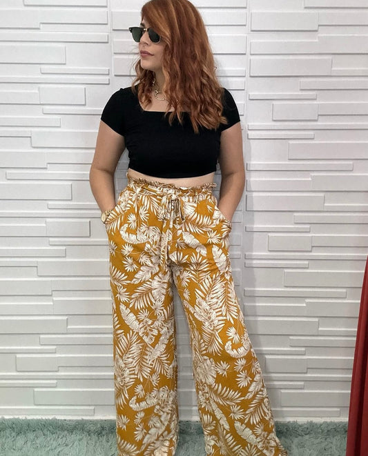 Wide leg pants